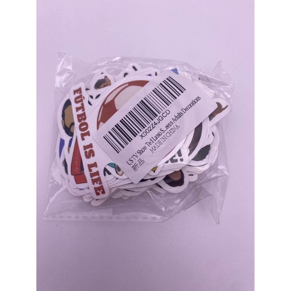 COPY - Ted Lasso Sticker Decals NEW 50pck